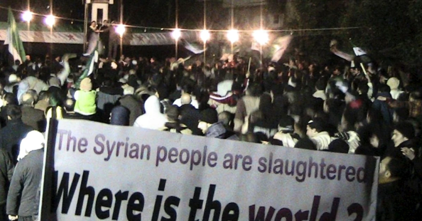 Strigătul de disperare al poporului sirian FOTO: nu.org.za