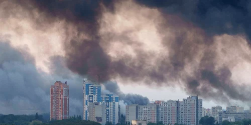 Atac cu drone și rachete Kiev FOTO Profimedia jpg
