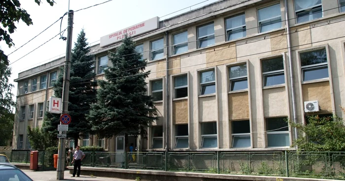 Copilul a ajuns la Spitalul de Pediatrie Ploieşti Foto: Alex Policală