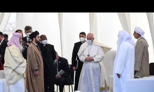 Mullahii iranieni – depășiți de întîlnirea Sistani   Papa Francisc jpeg