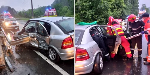 accident in localitatea banita foto isu hunedoara