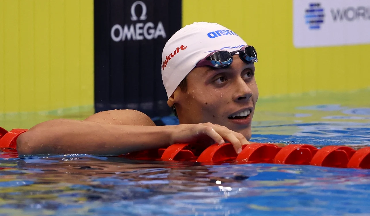 David Popovici își apără titlurile mondiale (FOTO: Getty Images)