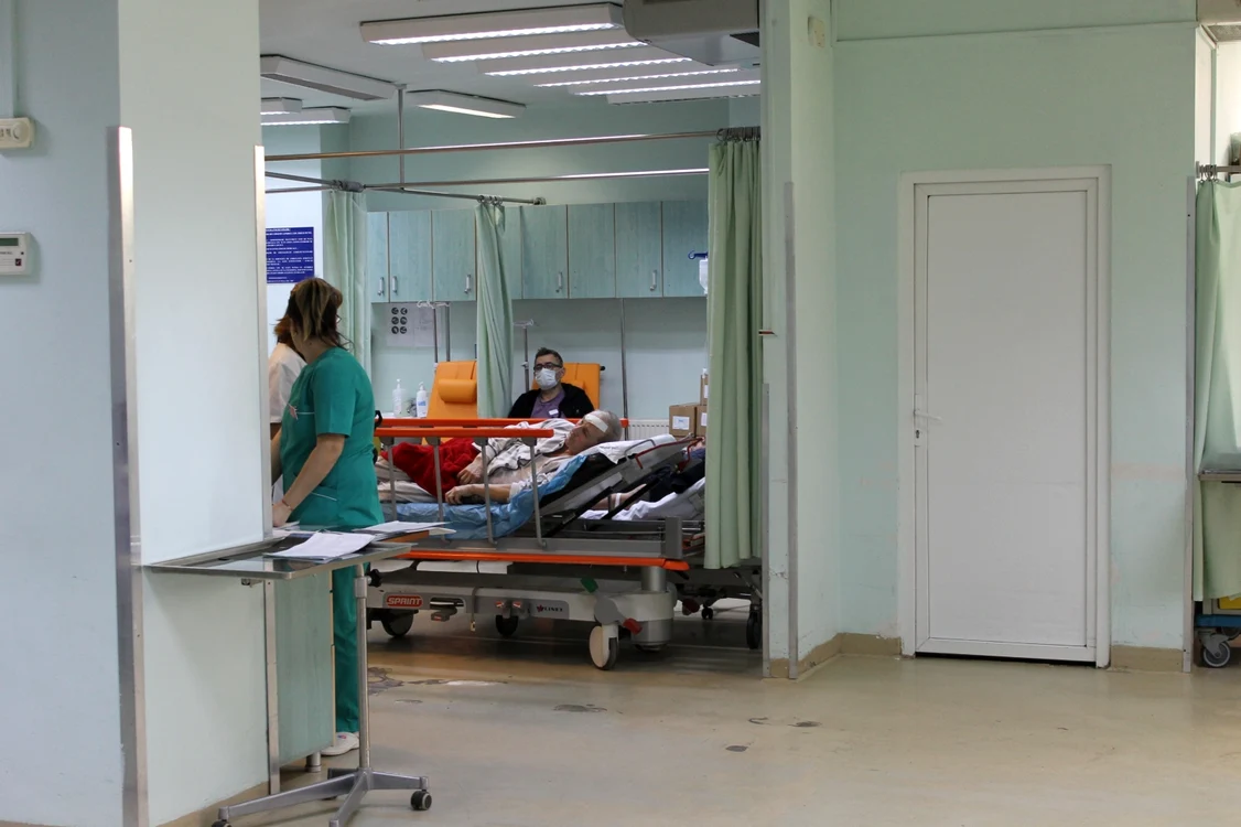 Unitatea de Primiri Urgențe (UPU) a Spitalului Județean din Ploiești, mereu asaltată de pacienți