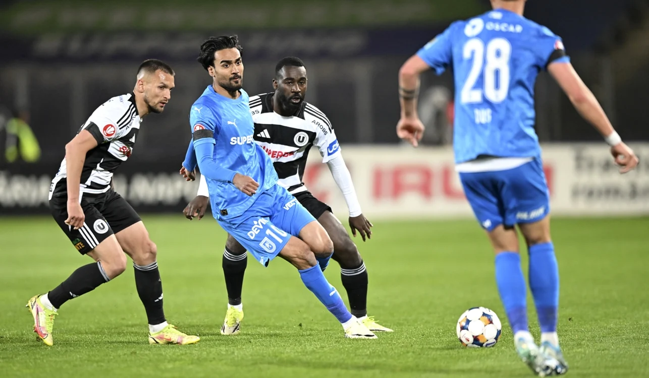 Universitatea Craiova și U. Cluj se luptă pentru Cupa României (FOTO: Sportpictures)