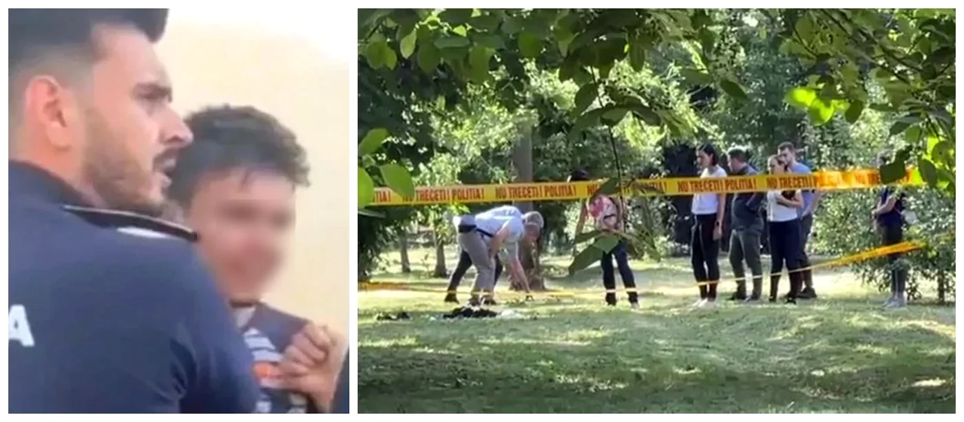 Suspectul atacului din Grădina Botanică, zâmbitor în momentul capturării FOTO Adevărul