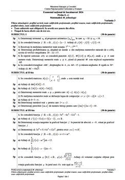 Subiecte Bacalaureat 2026   Matematică Tehnic png