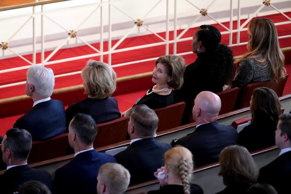 Melania Trump, Michelle Obama, Laura Bush și Hillary Clinton prezente la priveghiul lui Rosalynn Carter, Profimedia 