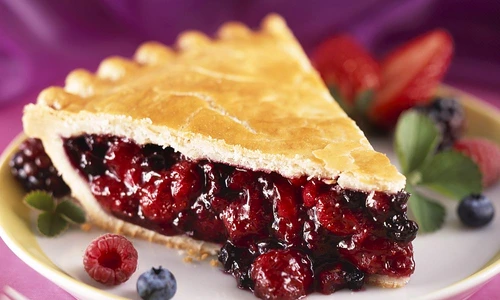 tarta cu fructe de padure si gem jpeg
