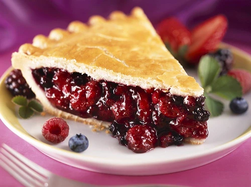 tarta cu fructe de padure si gem jpeg
