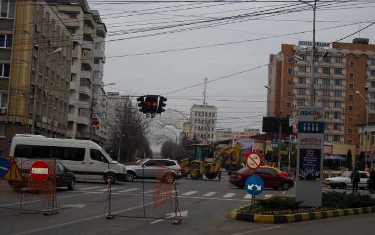 Bulevardul va fi închis circulaţiei  Foto: Ştefan Borcea