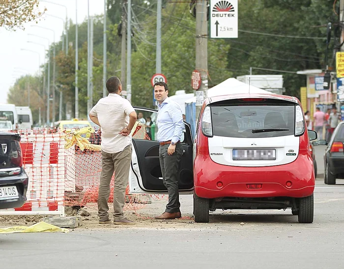 Edilul a inspectat şantierele din sector cu noua maşină