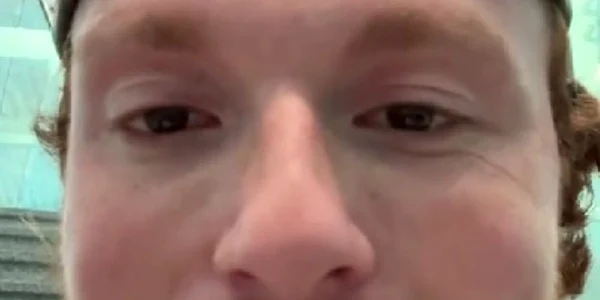 Un vlogger american, Christian Grossi, se plânge de condițiile de pe Aeroportul Otopeni  Foto Captură video TikTok jpg