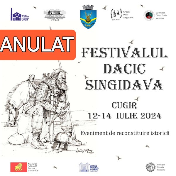 Din cauza caniculei, se suspendă evenimente publice. La Cugir, Festivalul Dacic Singidava a fost anulat