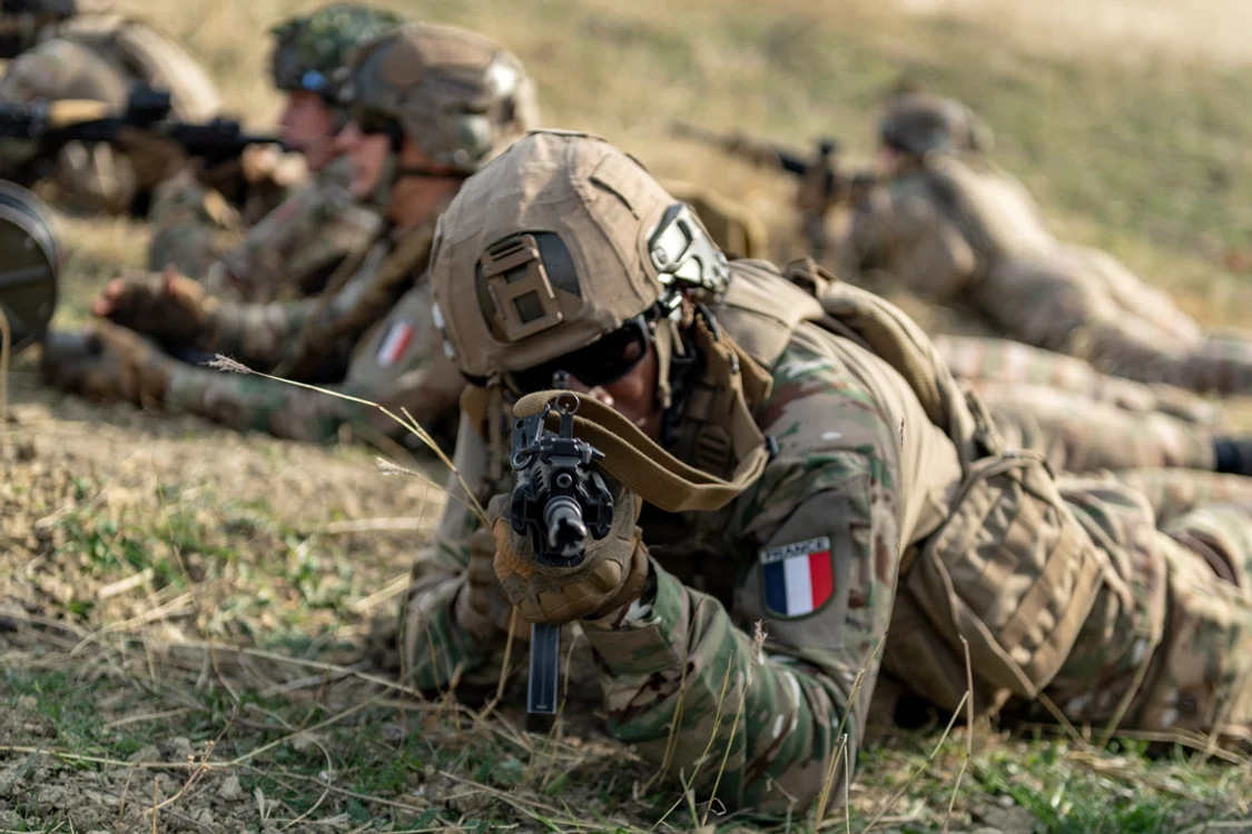 Imagine din timpul exercițiului militar Dacian Fall. FOTO: MApN