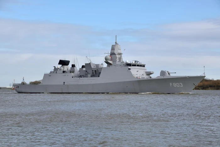 Fregata olandeză HNLMS Tromp F803 va supraveghea Marea Baltică FOTO PROFIMEDIA