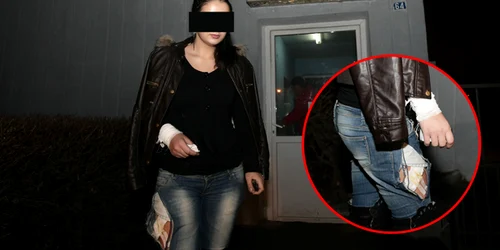 Tânăra a ajuns la spital cu răni la mână şi piciorul drept