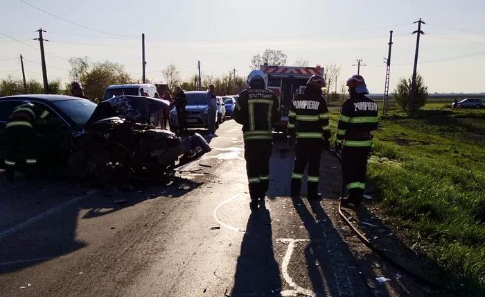Accidentul de la Bentu Sursa IPJ Buzău