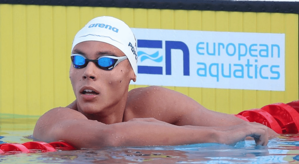 David Popovici, departe de podiumul european: Tenisul, la putere în topul sportivilor de pe continent
