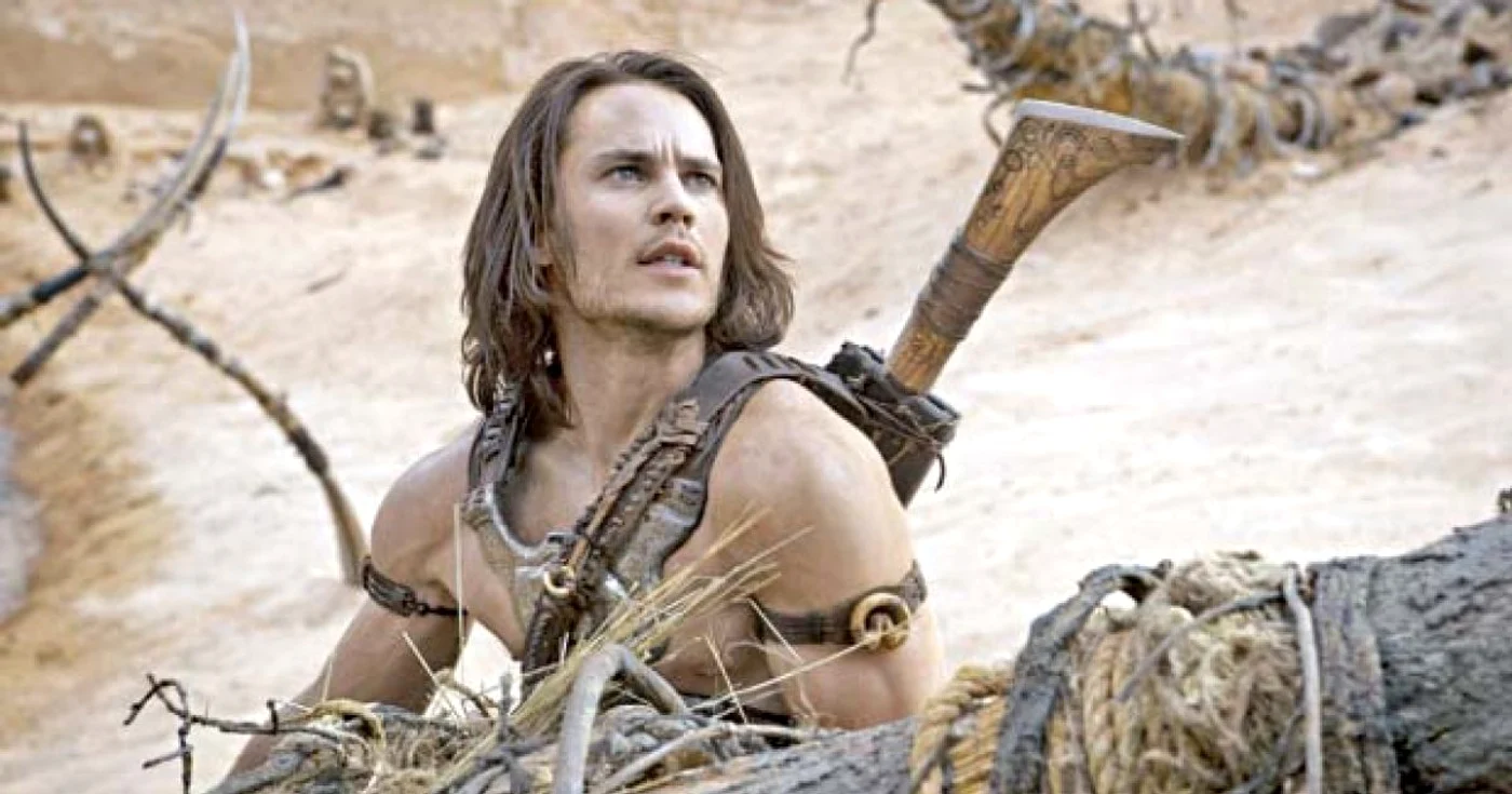 Taylor Kitsch în rolul lui John Carter