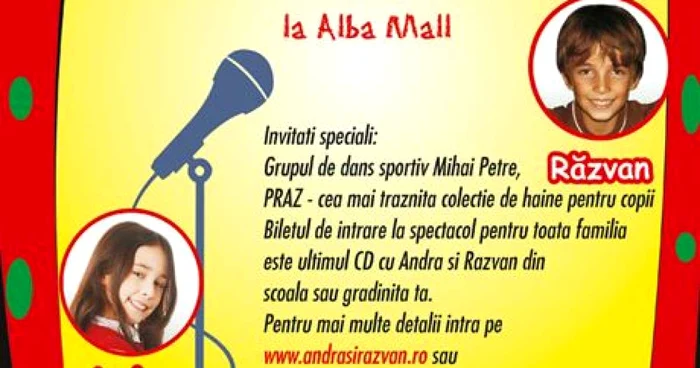 Afişul spectacolului