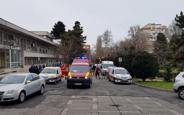 Spitalul Județean Constanța - Secția UPU FOTO: Călin Gavrilaș