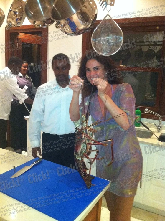 Ramona Bădescu în Caraibe.