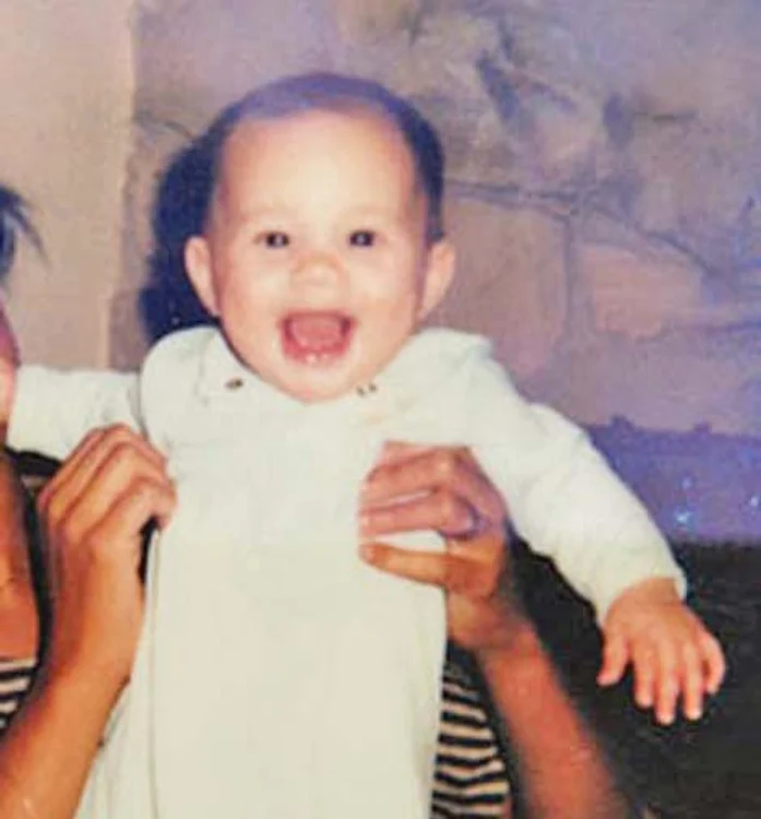 Meghan Markle, când avea doar câteva luni