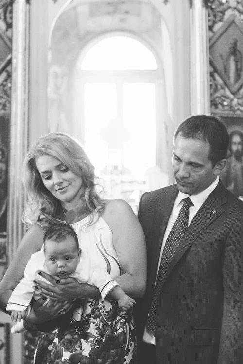 Gorghiu a publicat primele imagini de la botezul băiețelului ei