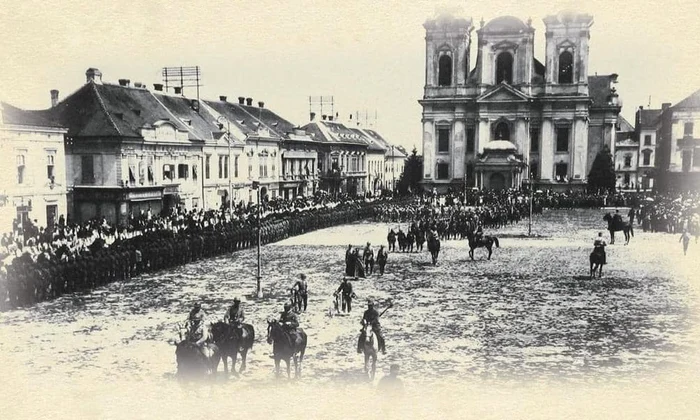 Instaurarea administrației românești în Banat (© Muzeul Național al Banatului)