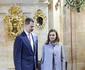 Queen Letizia and King Felipe during the visit to real Basilica Santuario de la vera Cruz in Caravaca de la Cruz in Spain jpeg