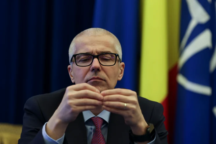 Ministrul demisionar al Justiţiei, Radu Marinescu. FOTO Inquam Photos / George Călin