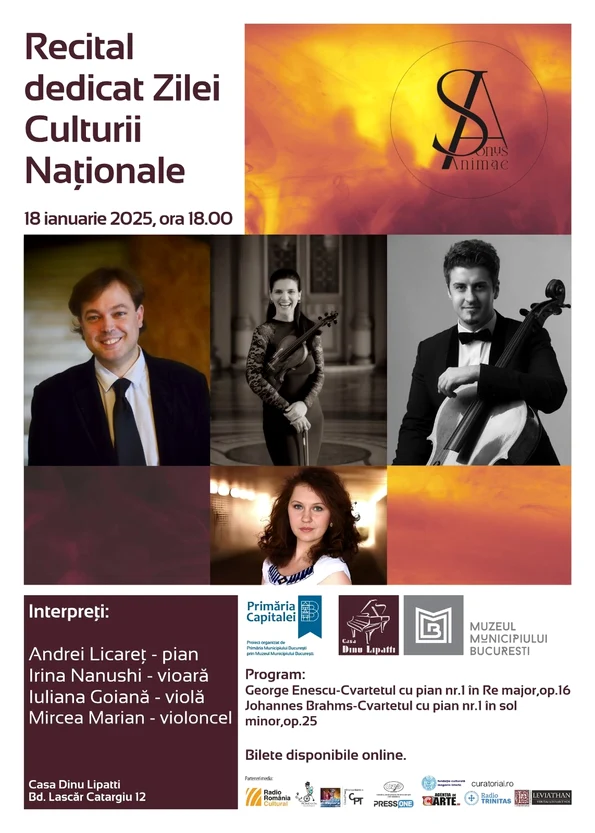 Evenimente dedicate Zilei Culturii Naționale la Muzeul Municipiului București