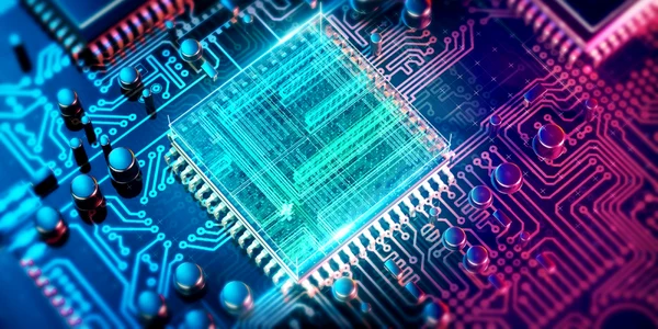 Placa de baza procesor cipuri microcipuri FOTO Shutterstock