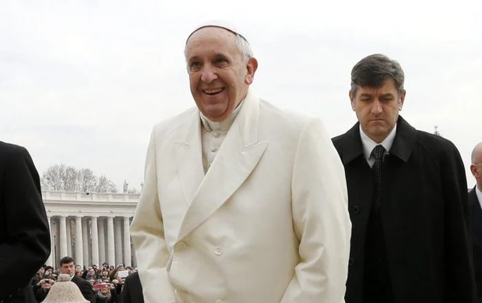 Papa Francisc FOTO Arhivă