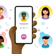 Apel de grup pe smartphone FOTO Shutterstock jpg