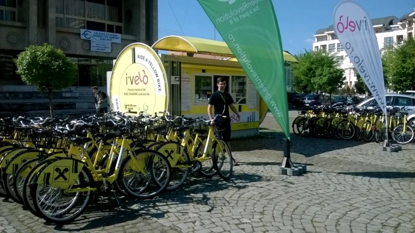Centrul de închiriere a bicicletelor din Alba Iulia