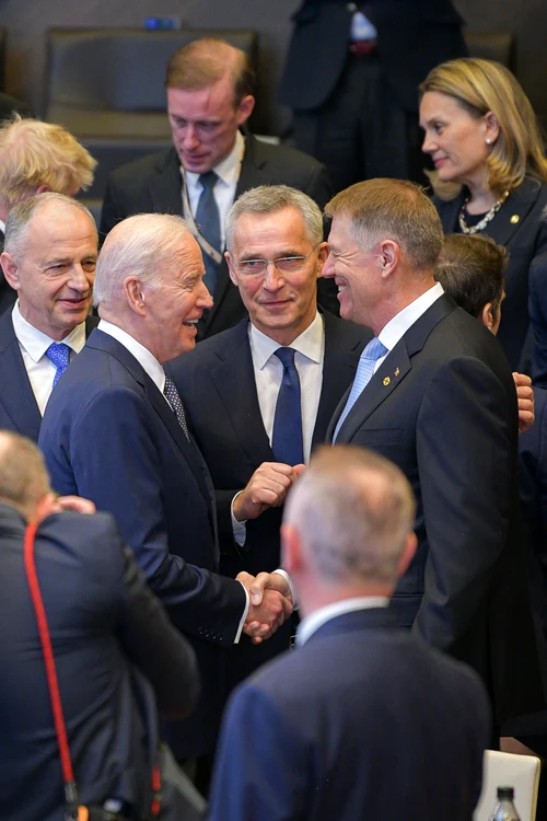 Klaus Iohannis şi Joe Biden FOTO Adm Prez