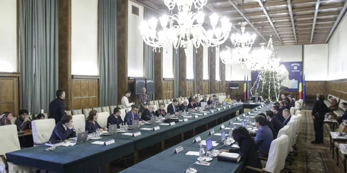 Ultima şedinţă a guvernului Tudose din anul 2017 FOTO Inquam Photos / Octav Ganea