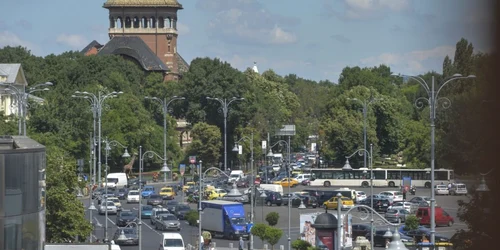 Trafic Bucureşti FOTO Mediafax