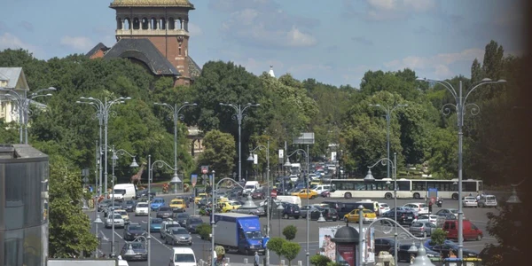 Trafic Bucureşti FOTO Mediafax