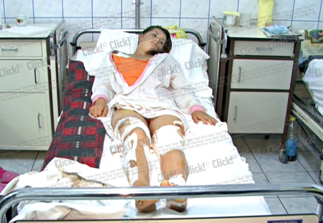 Tânăra va mai rămâne câteva zile internată în spital