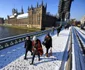 Vreme rece în Londra Marea Britanie FOTO EPA-EFE/Andy Rain