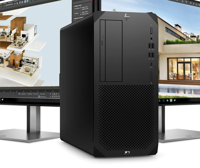Desktop HP Z2 Tower.