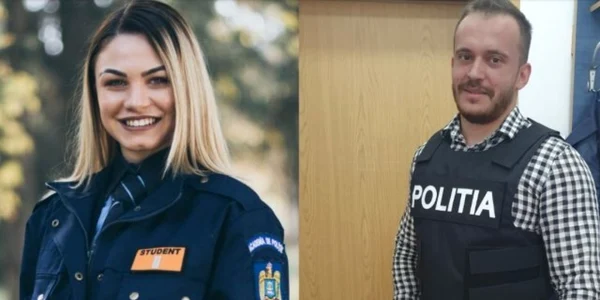 Poliţist şi studentă