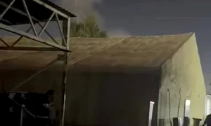 iran a atacat o baza nato din irak foto x @Currentreport1 jfif