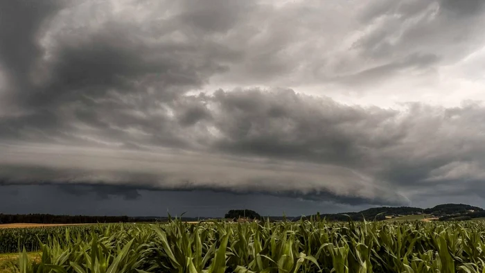 ANM anunță fenomene meteo periculoase: averse torențiale, vânt puternic și grindină în nouă județe din România