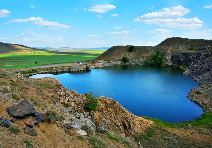 Iacobdeal, lacul de smarald din Dobrogea FOTO Shutterstock