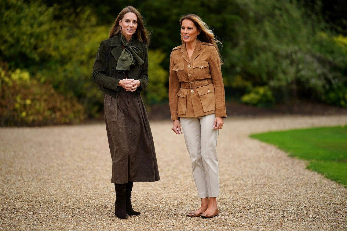 Kate Middleton și Melania Trump