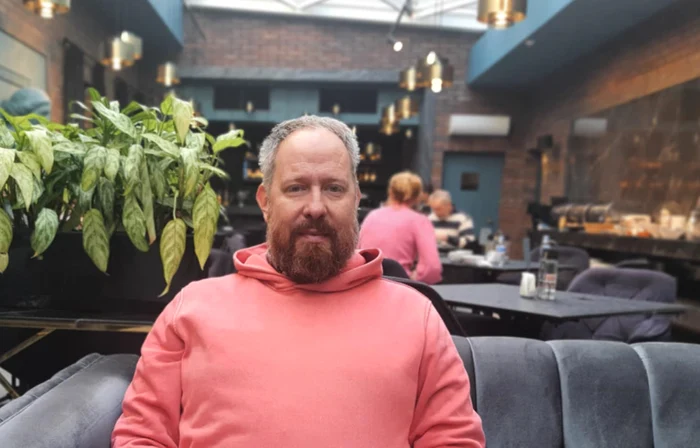 Kárpáti Márton, fondatorul Telex, cea mai importantă publicație independentă din Ungaria. FOTO: R.F.