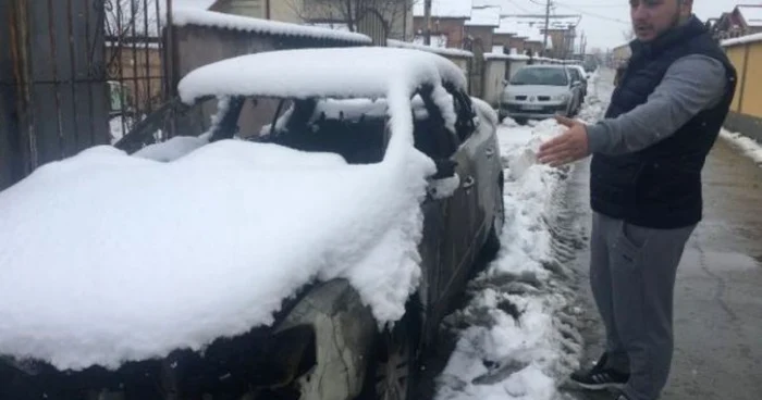Alex Negreţ, proprietarul uneia din maşinile incendiate a ştiut că prietenul lui a fost piromanul